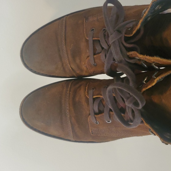 Thursday Boot Company Mens Captain Boots Size 8 Brown Leather Lace-Up - Picture 16 of 16